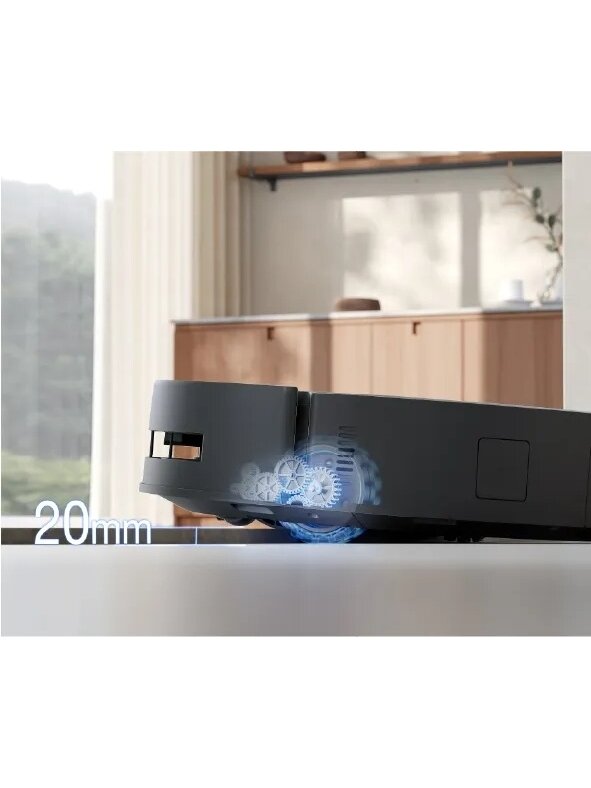 Ecovacs Robotic Vacuum Cleaner | DEEBOT T80S OMNI BLACK | Wet&Dry | 6400 mAh | 24800 Pa | Black 11