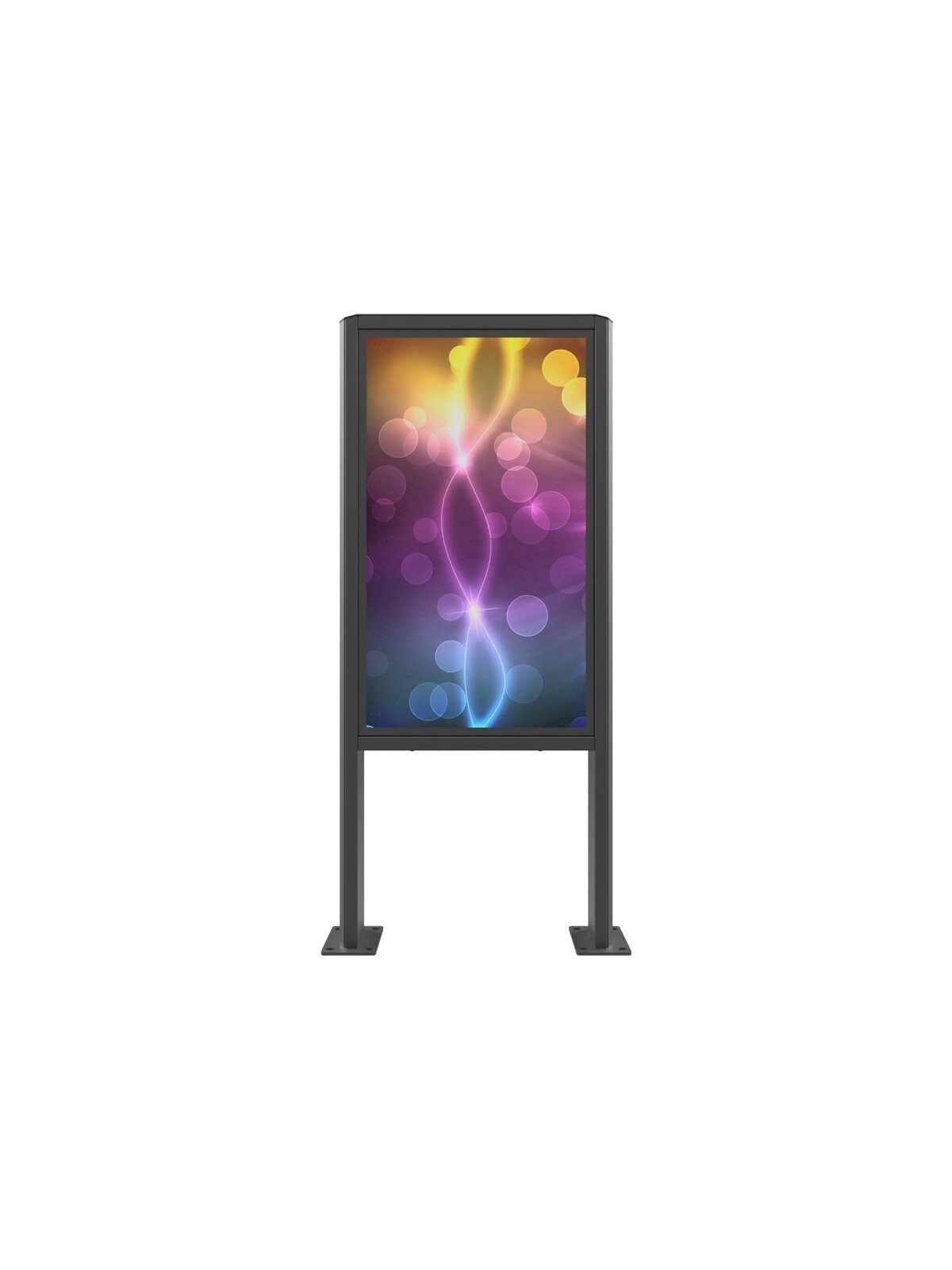 EDBAK POK91 Stand for 49" outdoor, Black | EDBAK EDBAK POK91 Stand for 49" outdoor, Black | EDBAK