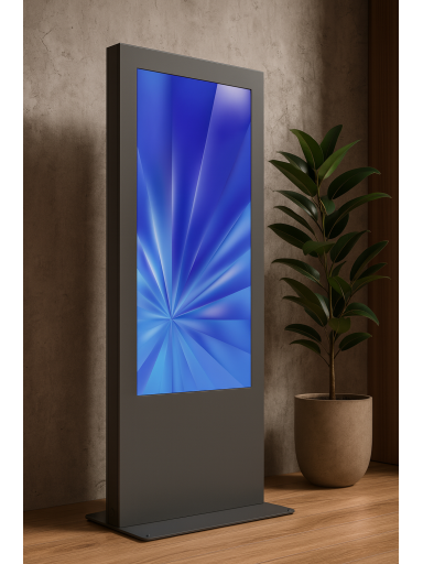 EDBAK Floor stand | IDS09.55 Indoor Public Display Totem | 55 " | Black EDBAK Floor stand | IDS09.55 Indoor Public Display Totem | 55 " | Black