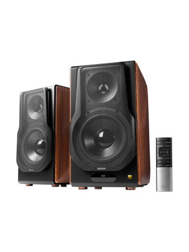 Edifier Premium 2.0 Speaker System | S3000MK II | Bluetooth | Wireless connection | Brown