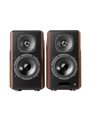 Edifier S2000MKIII Bookshelf Speaker, Brown | Edifier