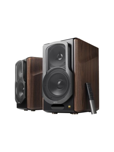 Edifier S2000MKIII Bookshelf Speaker, Brown | Edifier