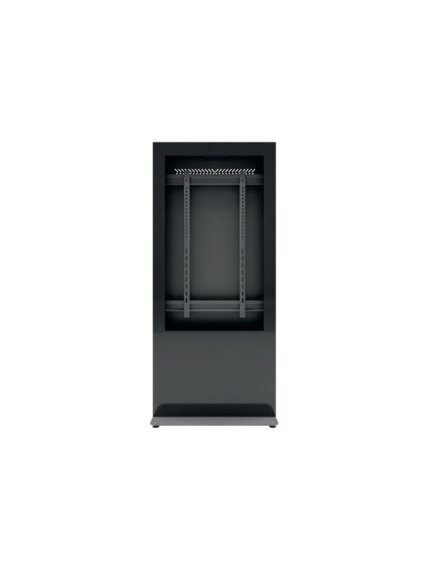 EDBAK Floor stand | IDS10.55 Indoor Public Display Totem with glass front | 55 " | Black EDBAK Floor stand | IDS10.55 Indoor Public Display Totem with glass front | 55 " | Black