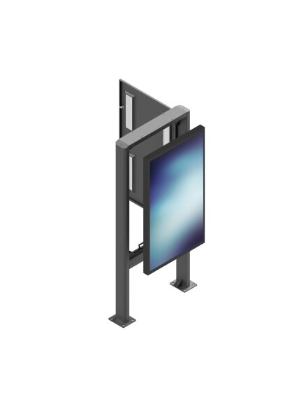 EDBAK | Floor stand | POK101 | 55 " | Maximum weight (capacity) 80 kg | Black 5 EDBAK | Floor stand | POK101 | 55 " | Maximum weight (capacity) 80 kg | Black 5