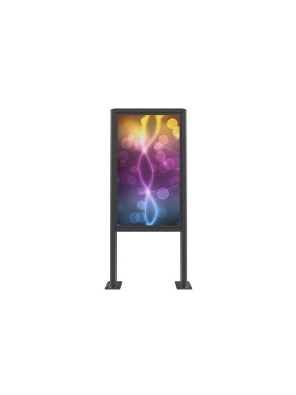 EDBAK | Floor stand | POK101 | 55 " | Maximum weight (capacity) 80 kg | Black