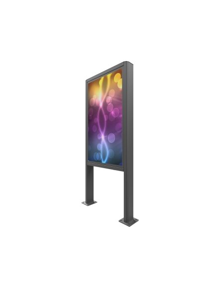 EDBAK | Floor stand | POK101 | 55 " | Maximum weight (capacity) 80 kg | Black 1 EDBAK | Floor stand | POK101 | 55 " | Maximum weight (capacity) 80 kg | Black 1