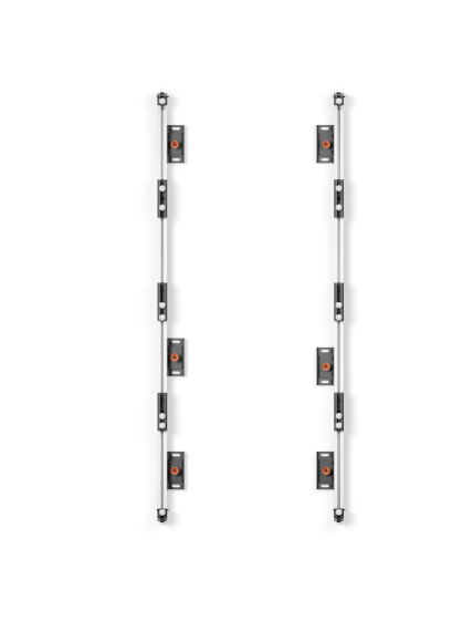 EDBAK ULS4337 Universal LED System for 4 cabinets 600 x 337.5 | Black 1