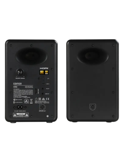 Edifier Compact Active Speaker | M90 | 100 W | Bluetooth | Wireless connection | Black 3 Edifier Compact Active Speaker | M90 | 100 W | Bluetooth | Wireless connection | Black 3
