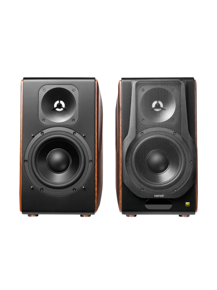 Edifier Premium 2.0 Speaker System | S3000MK II | Bluetooth | Wireless connection | Brown 1