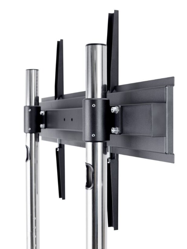 EDBAK | TR18 | Trolleys & Stands | 60-98 " | Maximum weight (capacity) 80 kg | Black 1