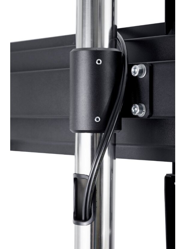 EDBAK | TR18 | Trolleys & Stands | 60-98 " | Maximum weight (capacity) 80 kg | Black 2