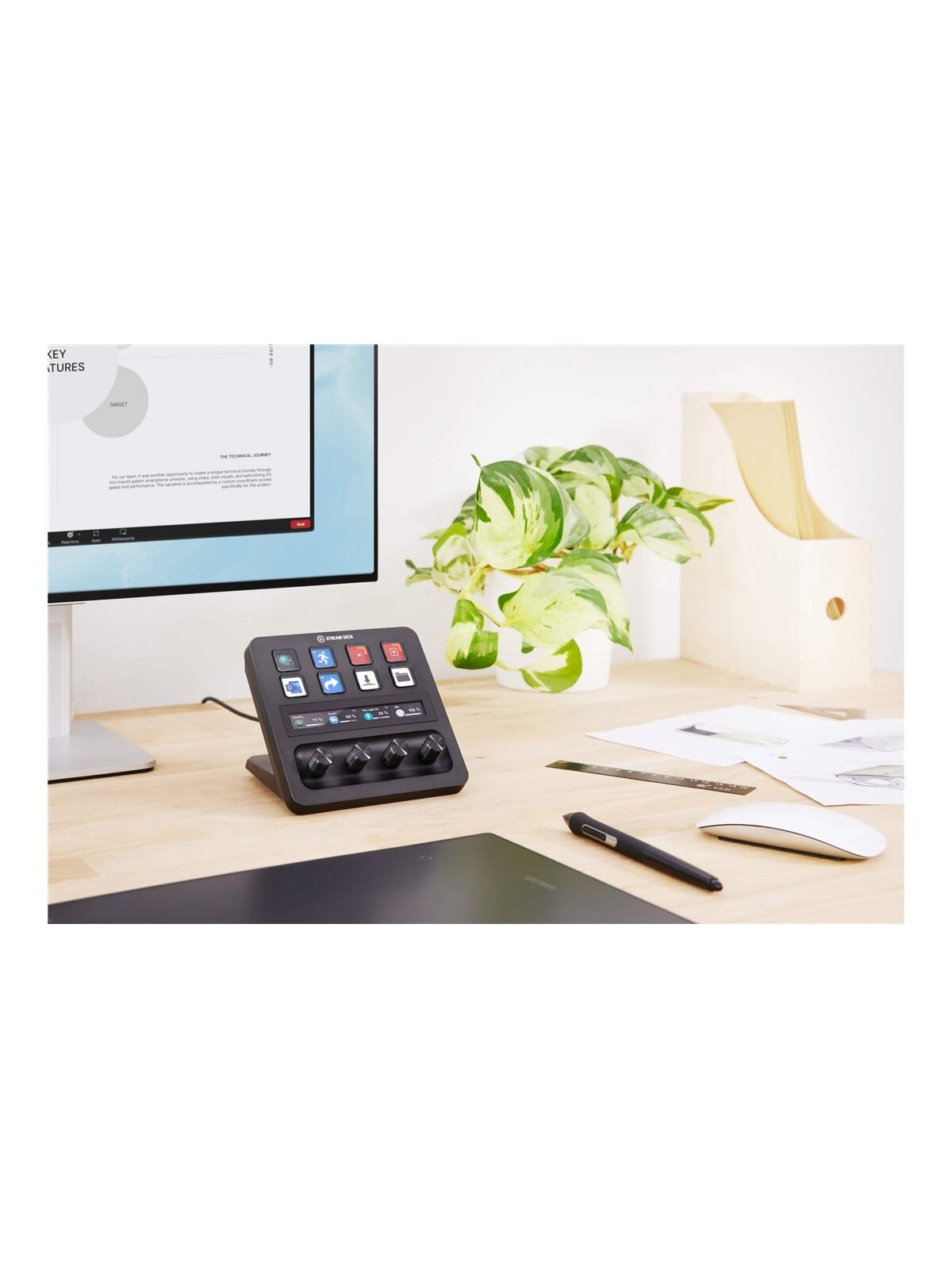 Elgato | Stream Deck+ | 10GBD9901 | Black 4