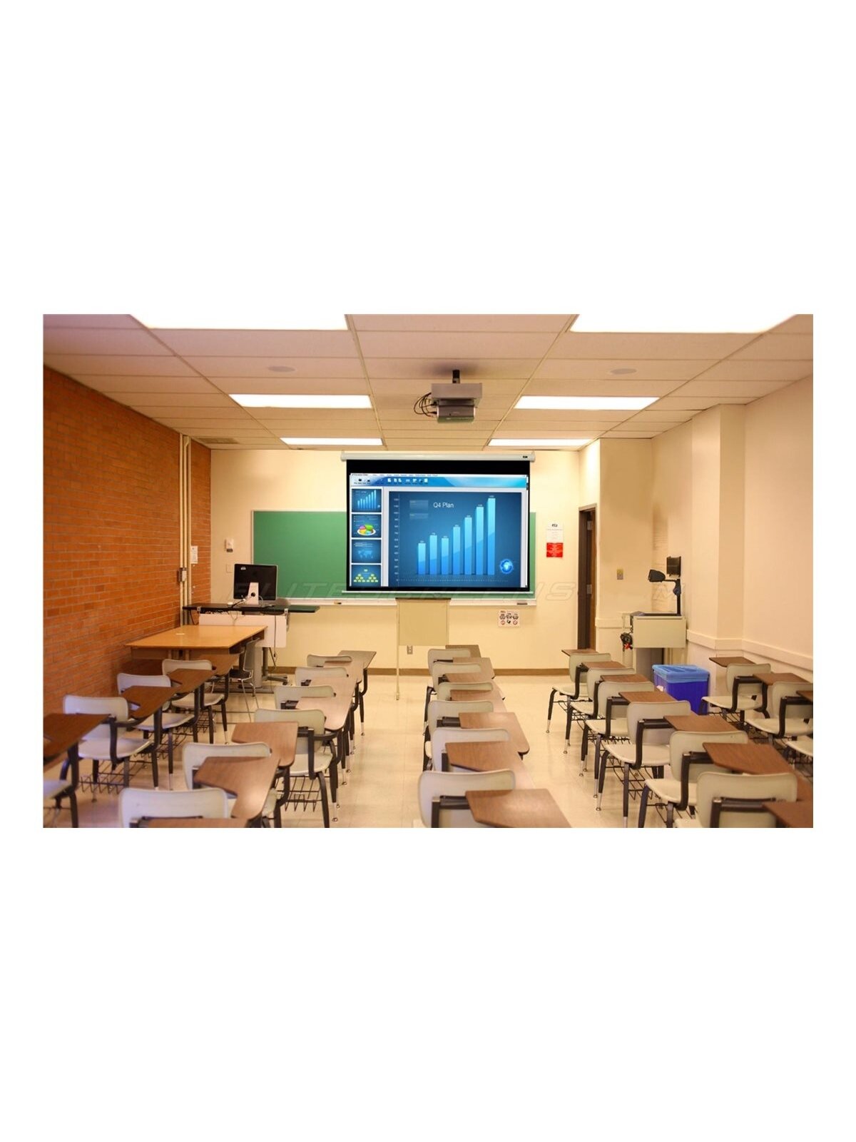 Elite Screens | Manual Series | M84NWV | Diagonal 84 " | 4:3 | Viewable screen width (W) 170 cm | White 7