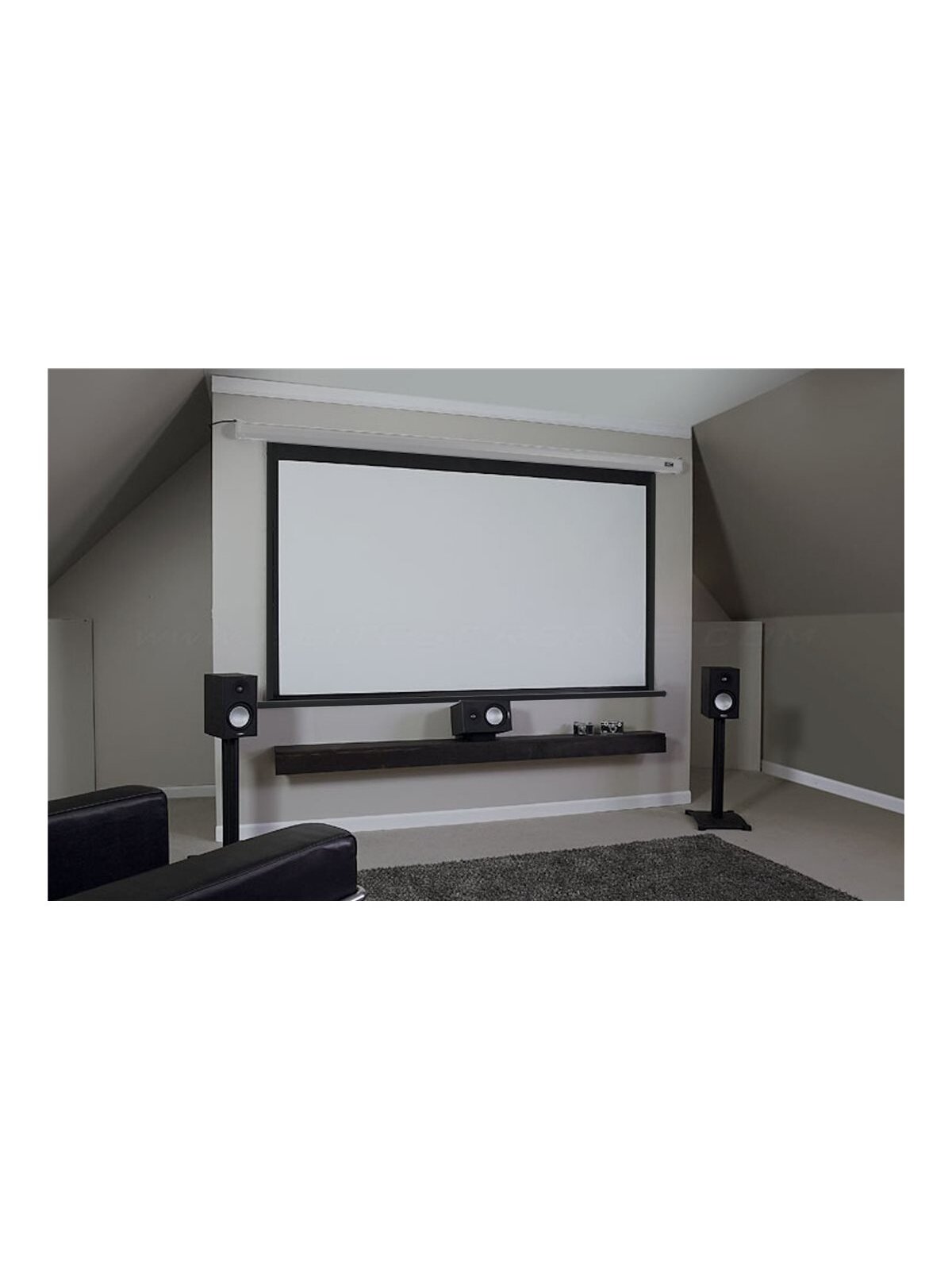 Elite Screens | Spectrum Series | Electric100XH | Diagonal 100 " | 16:9 | Viewable screen width (W) 221 cm | White 4