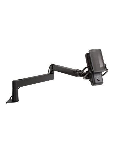 Elgato | Wave Mic Arm | 10AAN9901 | Upper Arm Desk Clearance (160 mm); Lower Arm Desk Clearance (70 mm); Horizontal Reach (740 mm); Vertical Rotation (90 ° up / 60 ° down (elbow); Desk Clamp expandable up to 60 mm | Low Profile