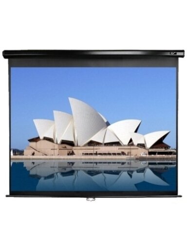 Elite Screens | Manual Series | M113UWS1 | Diagonal 113 " | 1:1 | Viewable screen width (W) 203 cm | Black
