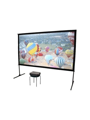 Elite Screens | Yard Master 2 Mobile Outdoor screen WV-Dual | OMS120H2-DUAL | Diagonal 120 " | 16:9 | Viewable screen width (W) 266 cm