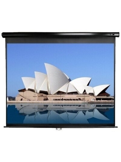 Elite Screens | Manual Series | M113UWS1 | Diagonal 113 " | 1:1 | Viewable screen width (W) 203 cm | Black