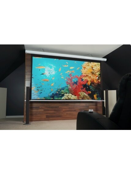Elite Screens Electric Projection Screen, White | SKT150XHW2 | Diagonal 150 " | 16:9 5