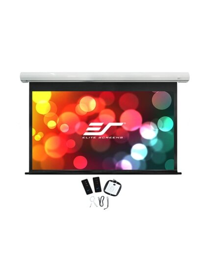 Elite Screens | Saker Series | SK110XHW-E12 | Diagonal 110 " | 16:10 | Viewable screen width (W) 244 cm | White