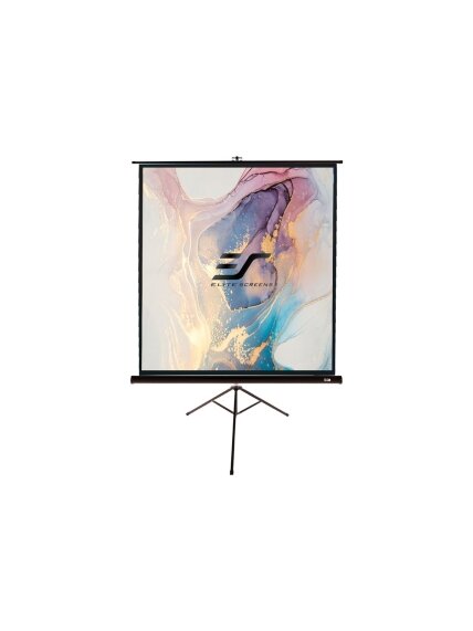 Elite Screens | Tripod Series | T120UWV1 | Diagonal 120 " | 4:3 | Viewable screen width (W) 244 cm | Black Elite Screens | Tripod Series | T120UWV1 | Diagonal 120 " | 4:3 | Viewable screen width (W) 244 cm | Black
