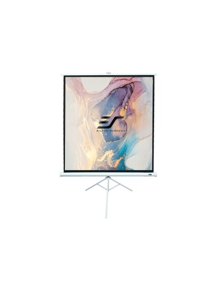 Elite Screens | Tripod Series | T85NWS1 | Diagonal 85 " | 1:1 | Viewable screen width (W) 152 cm | White 1