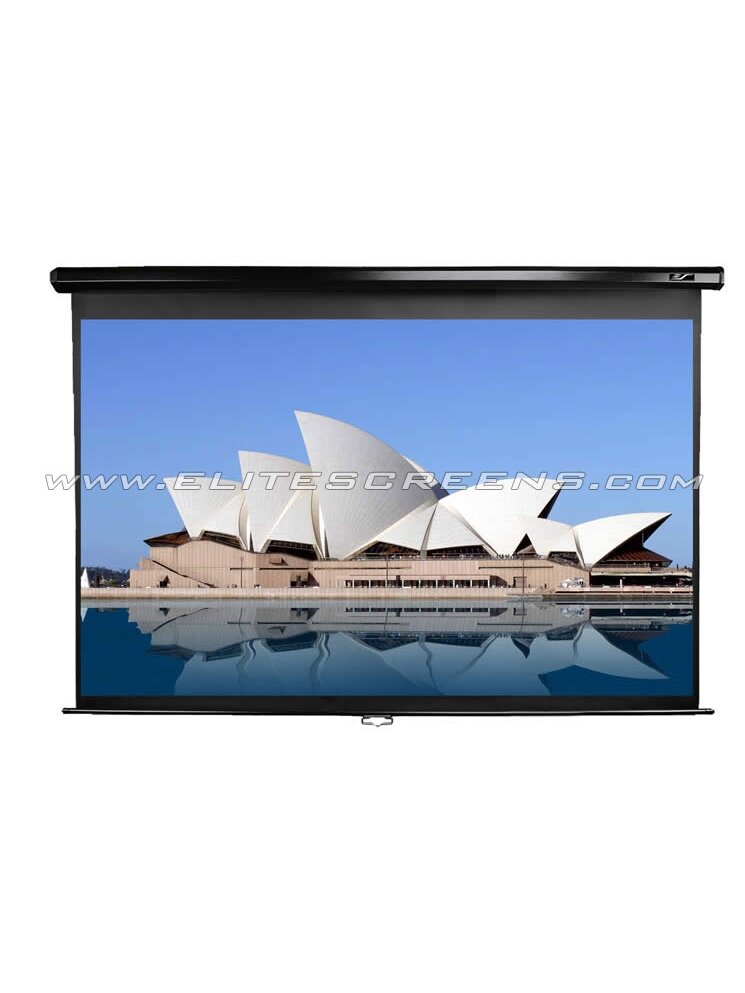 Elite Screens | Manual Series | M113UWS1 | Diagonal 113 " | 1:1 | Viewable screen width (W) 203 cm | Black 5