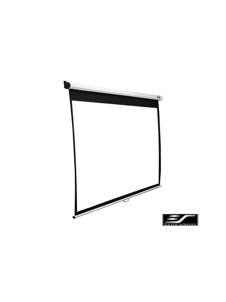Elite Screens | Manual Series | M136XWS1 | Diagonal 136 " | 1:1 | Viewable screen width (W) 244 cm | White 1