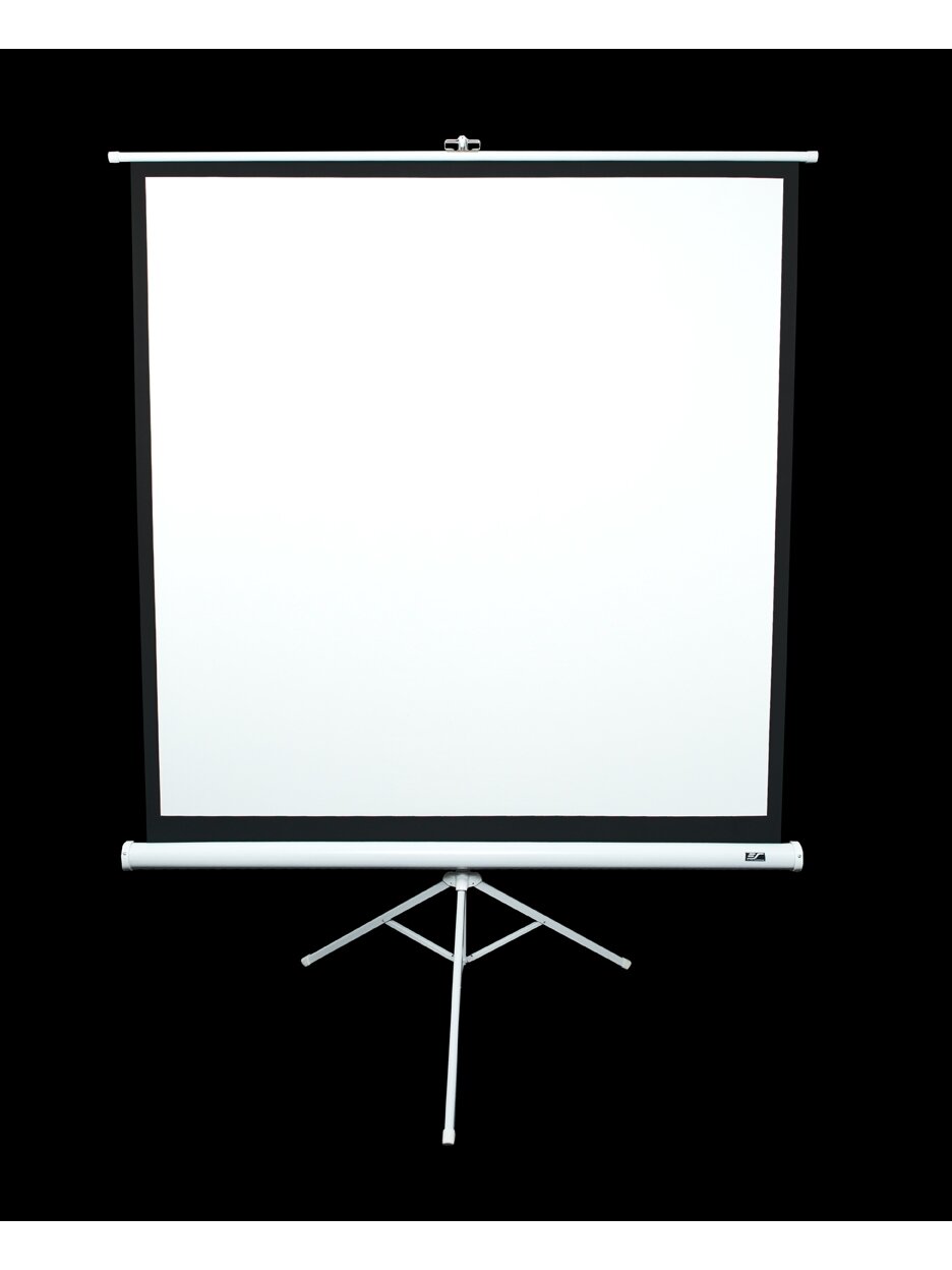 Elite Screens | Tripod Series | T113NWS1 | Diagonal 113 " | 1:1 | Viewable screen width (W) 203 cm | White 1