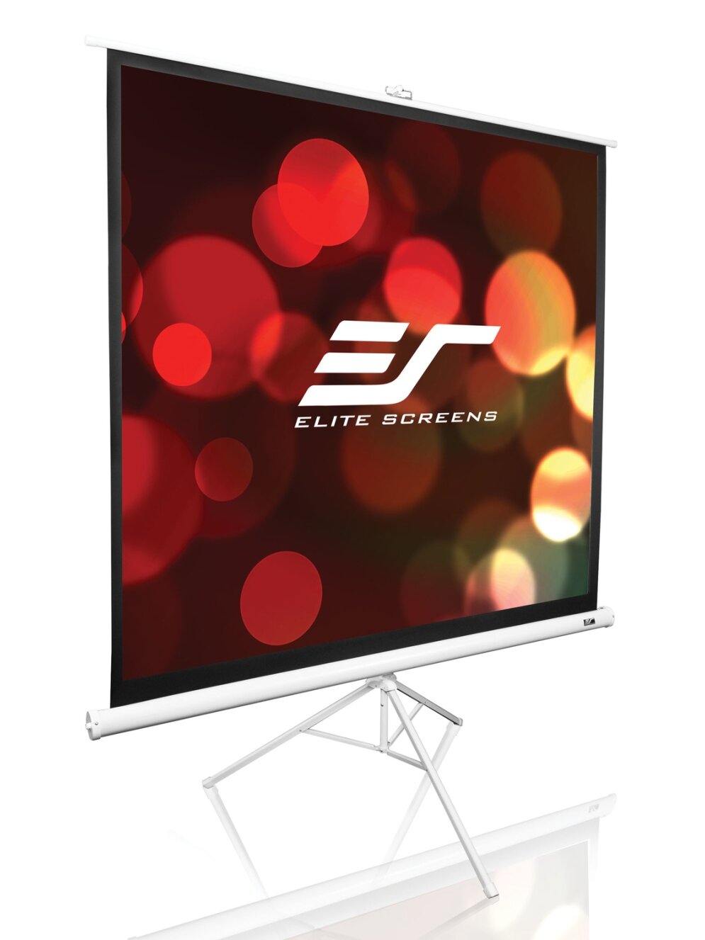 Elite Screens | Tripod Series | T113NWS1 | Diagonal 113 " | 1:1 | Viewable screen width (W) 203 cm | White 3