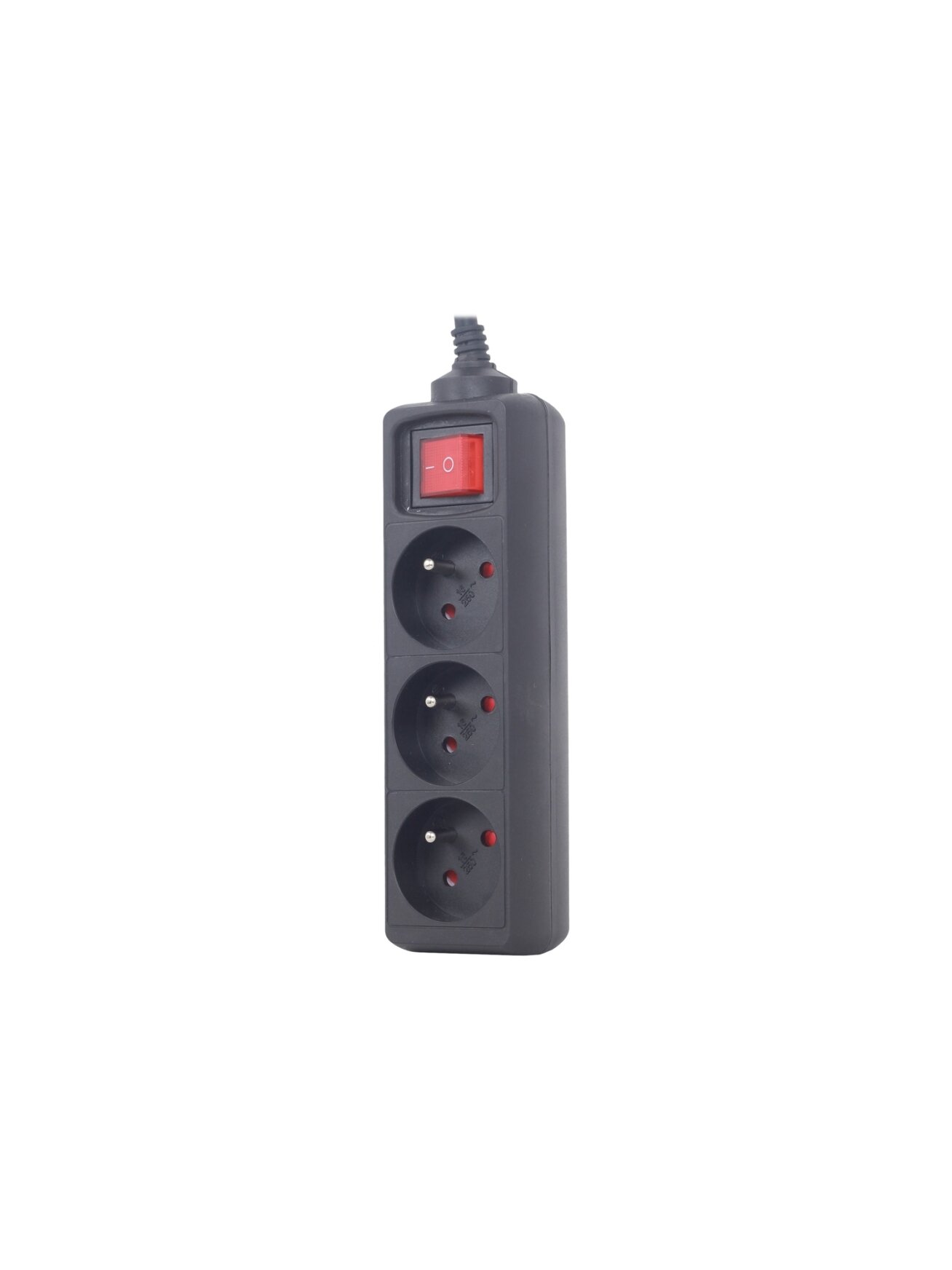 EnerGenie | Power strip, 3 FR sockets, 10 A, C14 plug | EG-PSU3F-01