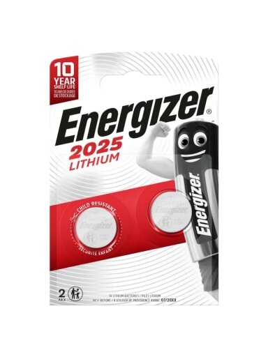 Energizer CR2025 BL2 | Lithium | 2 pc(s)