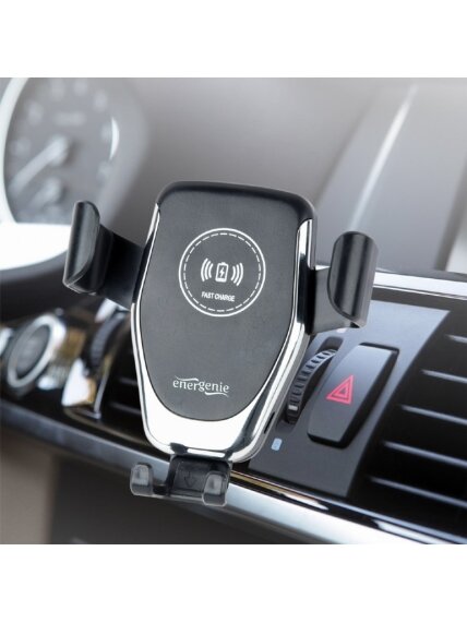 EnerGenie | EG-TA-CHAV-QI10-01 | Car smartphone holder with wireless charger | Built-in charger | 77 g 1