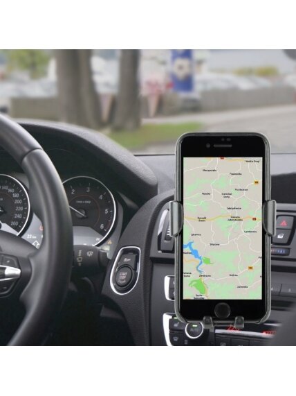EnerGenie | EG-TA-CHAV-QI10-01 | Car smartphone holder with wireless charger | Built-in charger | 77 g 2