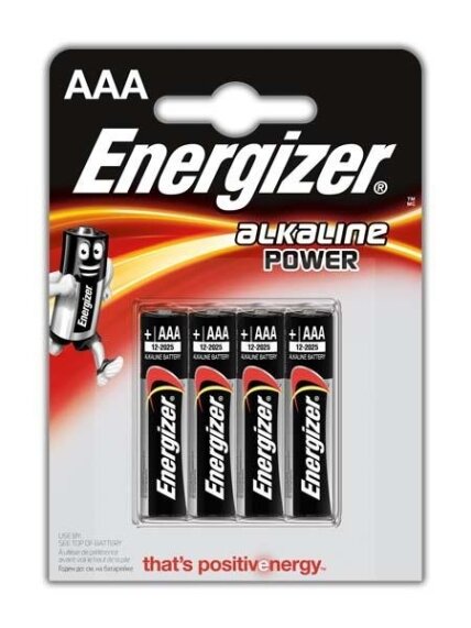 Energizer | AAA/LR03 | Alkaline Power | 4 pc(s) 1