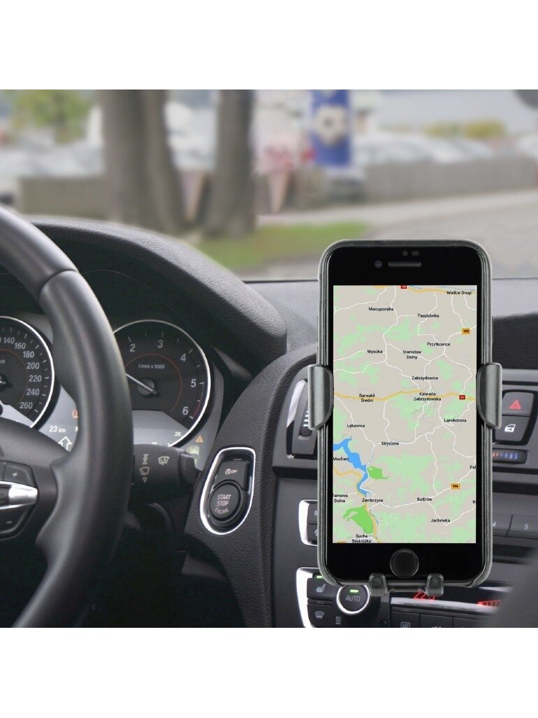 EnerGenie | EG-TA-CHAV-QI10-01 | Car smartphone holder with wireless charger | Built-in charger | 77 g 2