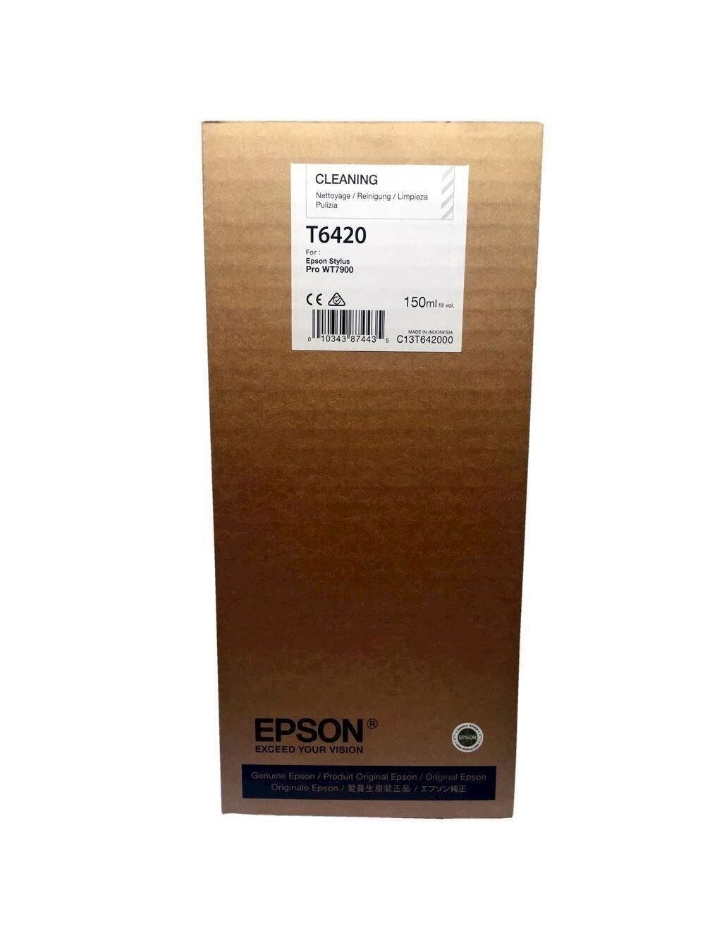 Epson Cleaning Cartridge 150 ml - T6420 Epson Cleaning Cartridge 150 ml - T6420