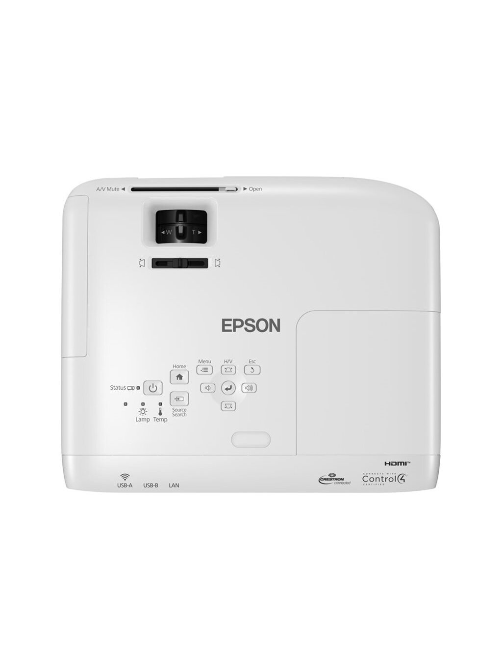 Epson | EB-W49 | WXGA (1280x800) | 3800 ANSI lumens | White | Lamp warranty 12 month(s) 4
