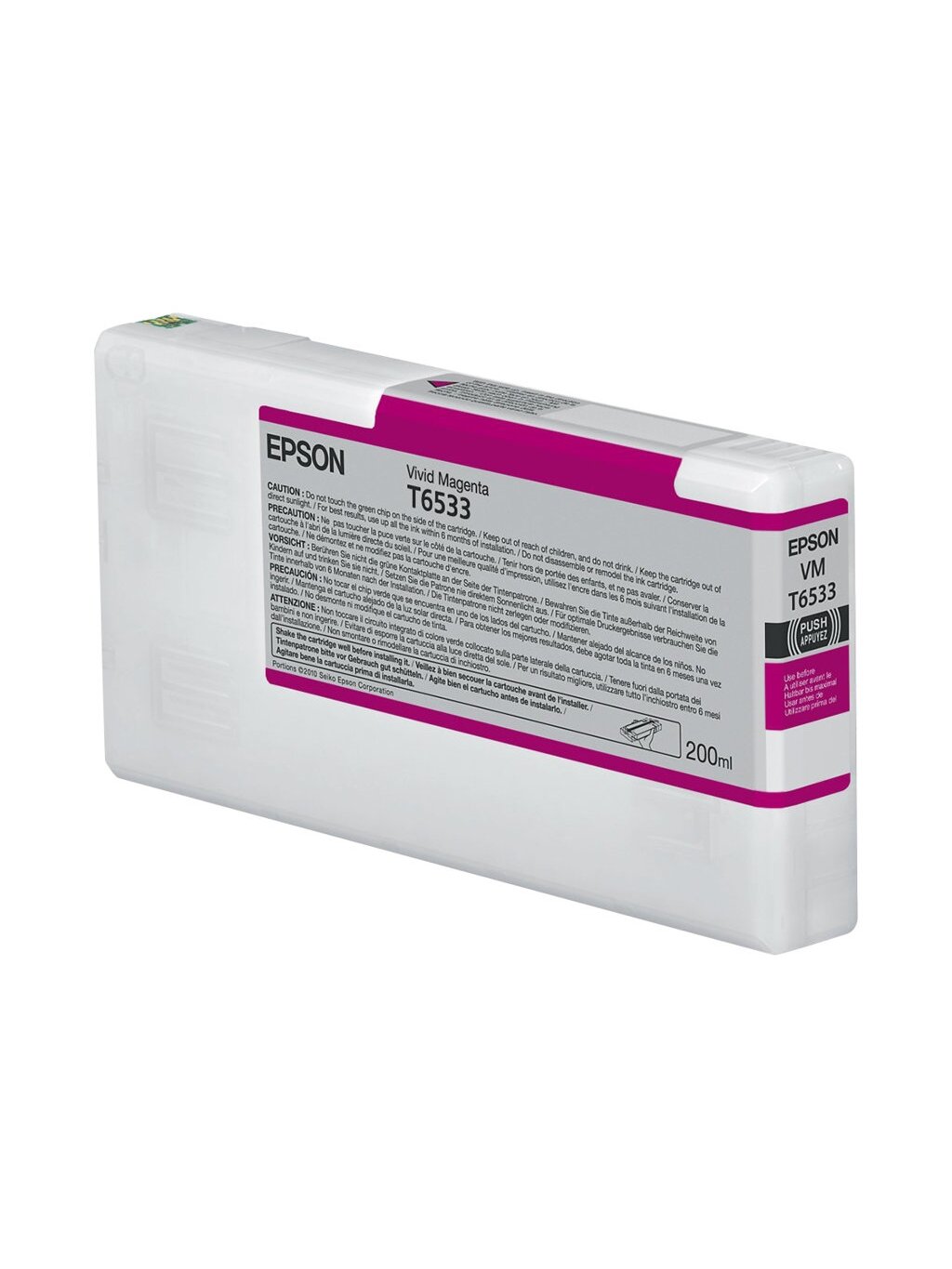 Epson T6533 | Ink Cartridge | Vivid Magenta Epson T6533 | Ink Cartridge | Vivid Magenta