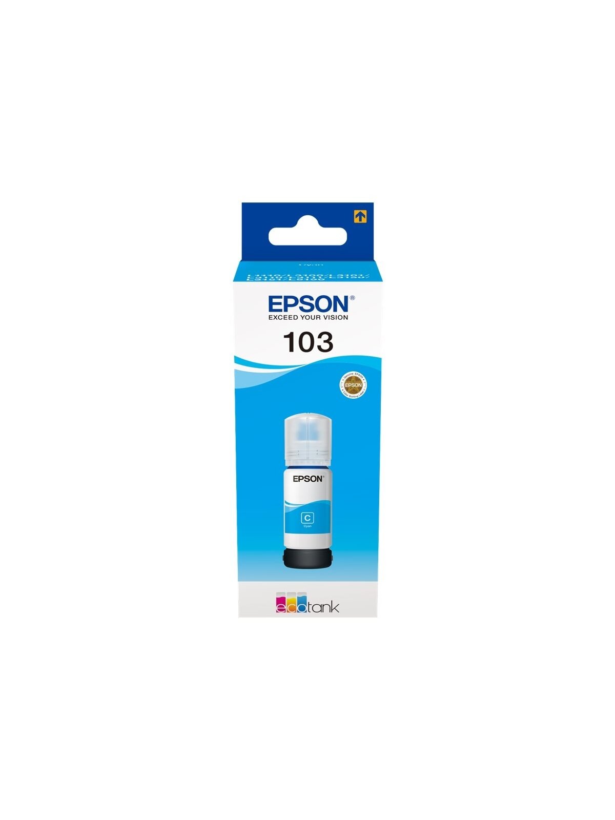 Epson 103 ECOTANK | Ink Bottle | Cyan Epson 103 ECOTANK | Ink Bottle | Cyan