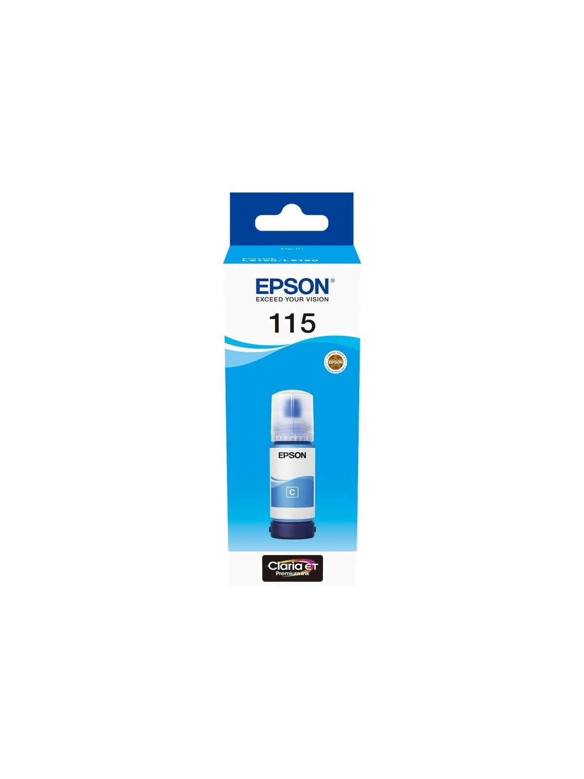 Epson 115 ECOTANK | Ink Bottle | Cyan 1 Epson 115 ECOTANK | Ink Bottle | Cyan 1
