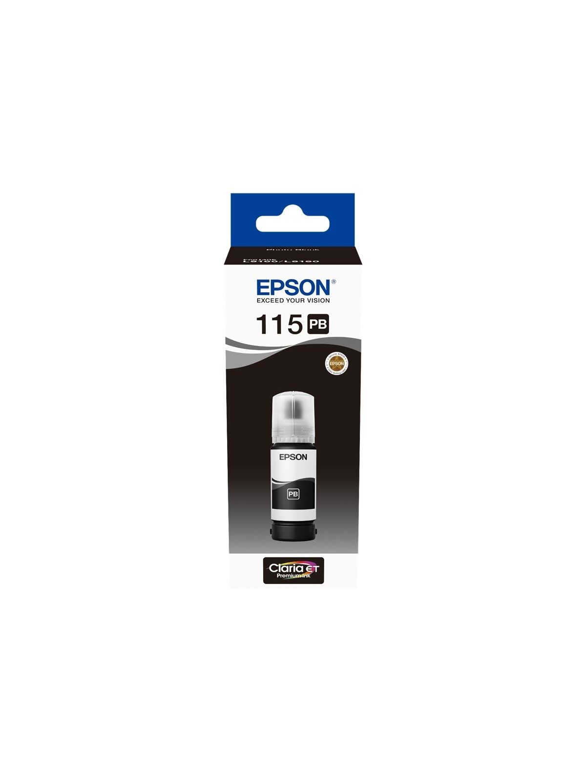 Epson 115 ECOTANK | Ink Bottle | Photo Black 1 Epson 115 ECOTANK | Ink Bottle | Photo Black 1