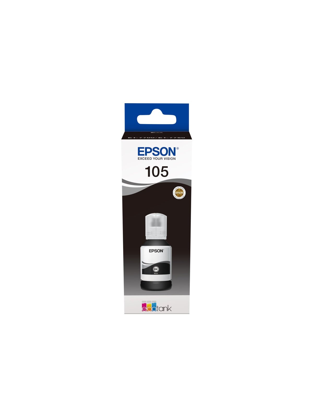 Epson Ecotank | 105 | Ink Bottle | Black 1 Epson Ecotank | 105 | Ink Bottle | Black 1