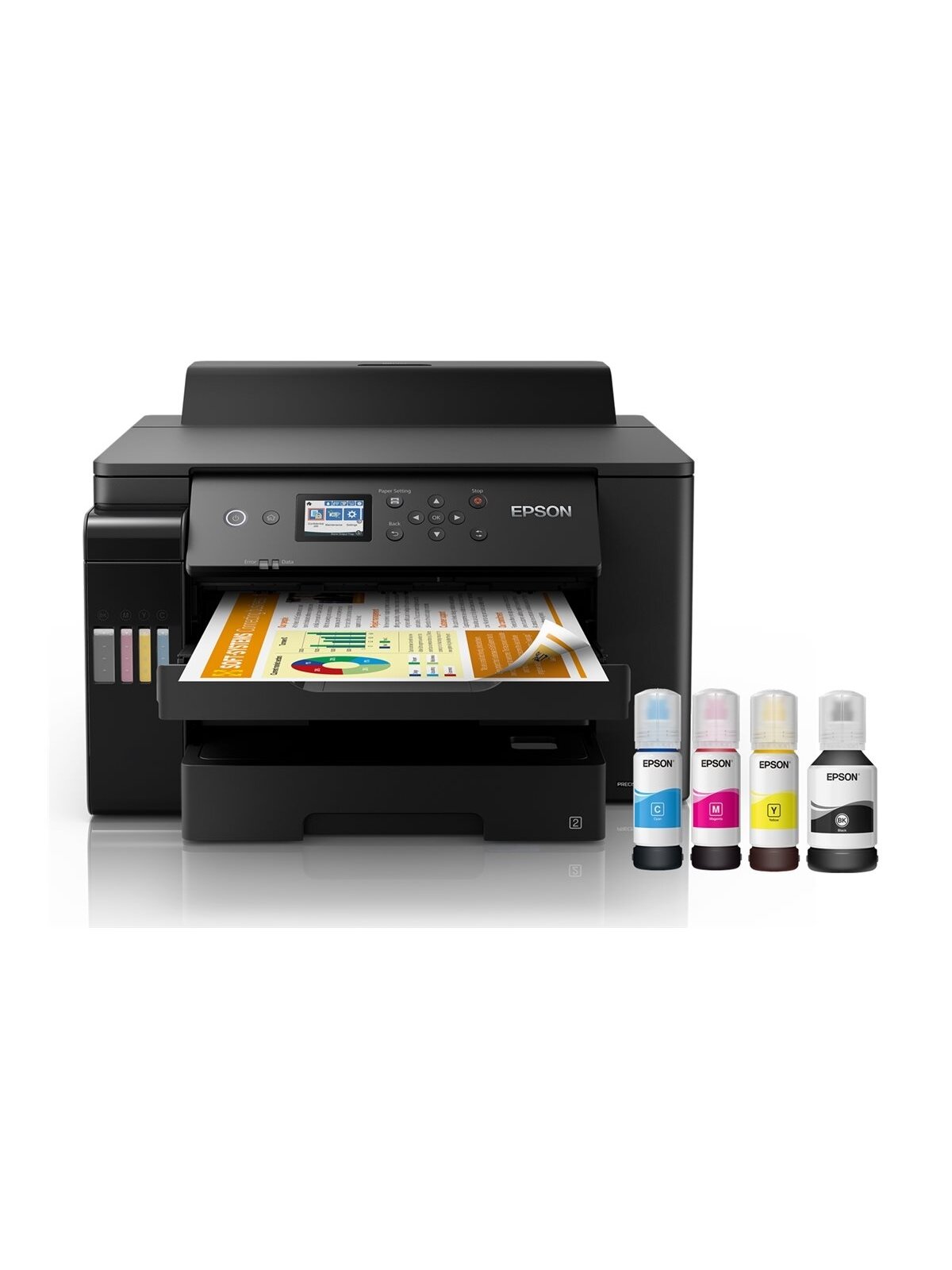 Epson EcoTank L11160 | Colour | Inkjet | Inkjet Photo Printers | Wi-Fi | Maximum ISO A-series paper size A3+ | Black 1 Epson EcoTank L11160 | Colour | Inkjet | Inkjet Photo Printers | Wi-Fi | Maximum ISO A-series paper size A3+ | Black 1
