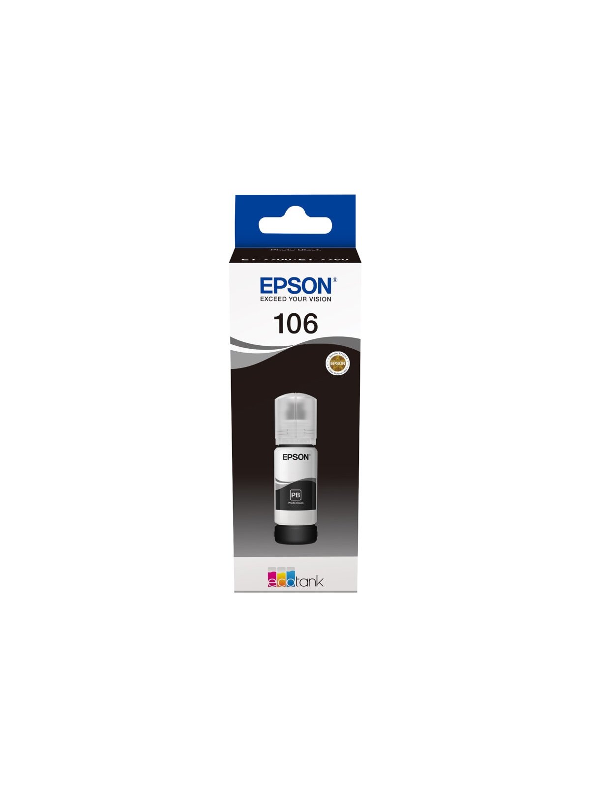 Epson Ecotank Photo | 106 | Ink Bottle | Black 2