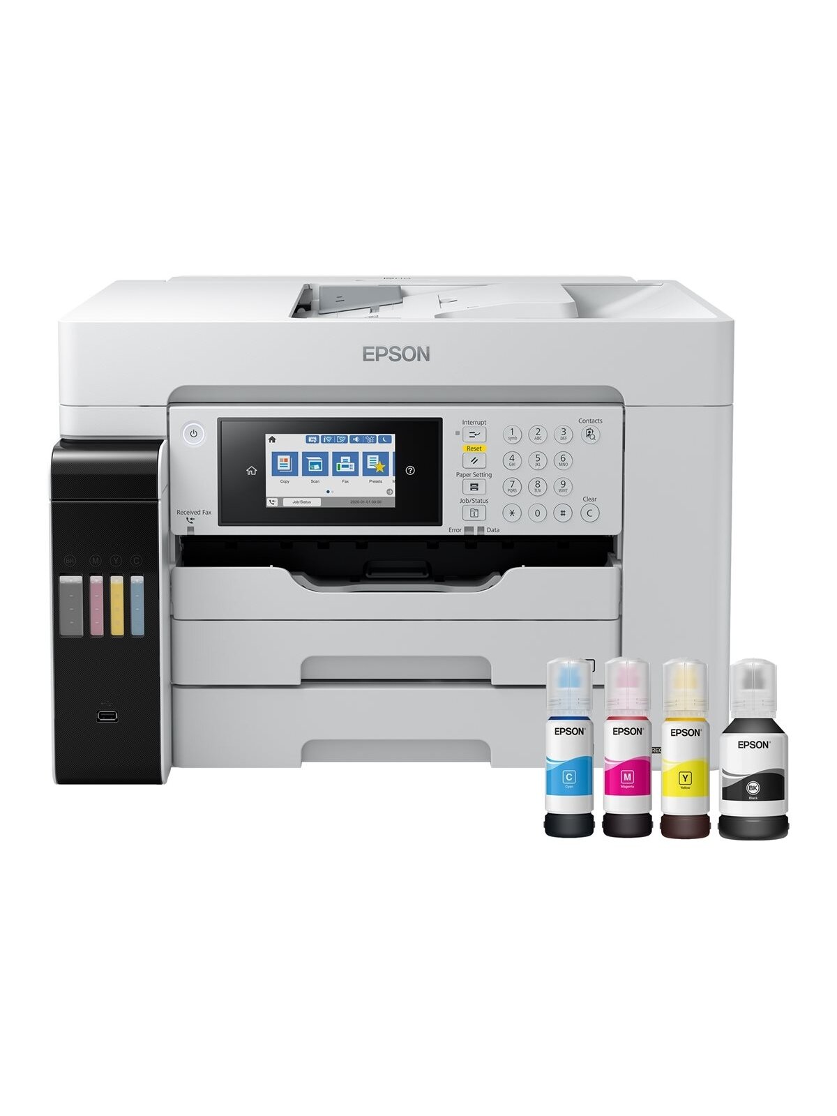 Epson | Multifunctional printer | EcoTank L15180 | Inkjet | Colour | 4-in-1 | Wi-Fi | Black and white 3