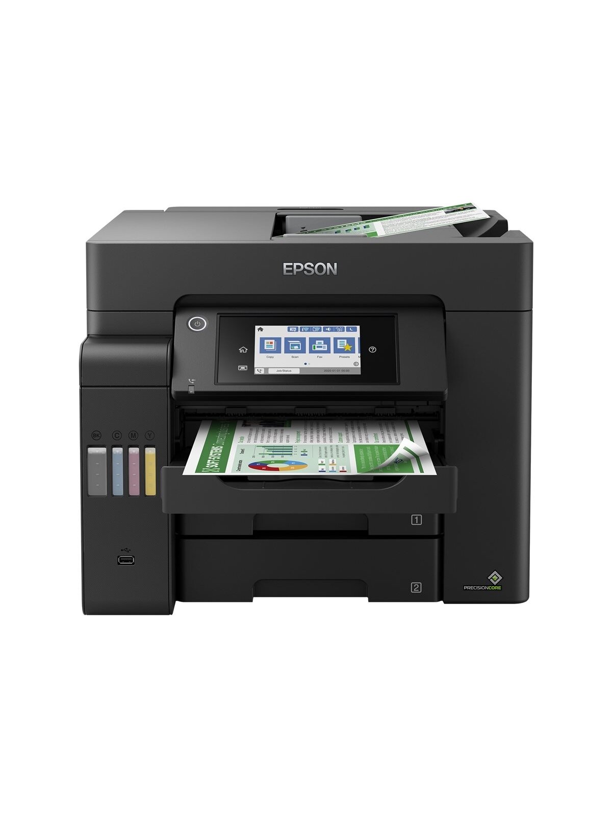 Epson | Multifunctional Printer | EcoTank L6550 | Inkjet | Colour | Inkjet Multifunctional Printer | A4 | Wi-Fi | Black 3 Epson | Multifunctional Printer | EcoTank L6550 | Inkjet | Colour | Inkjet Multifunctional Printer | A4 | Wi-Fi | Black 3