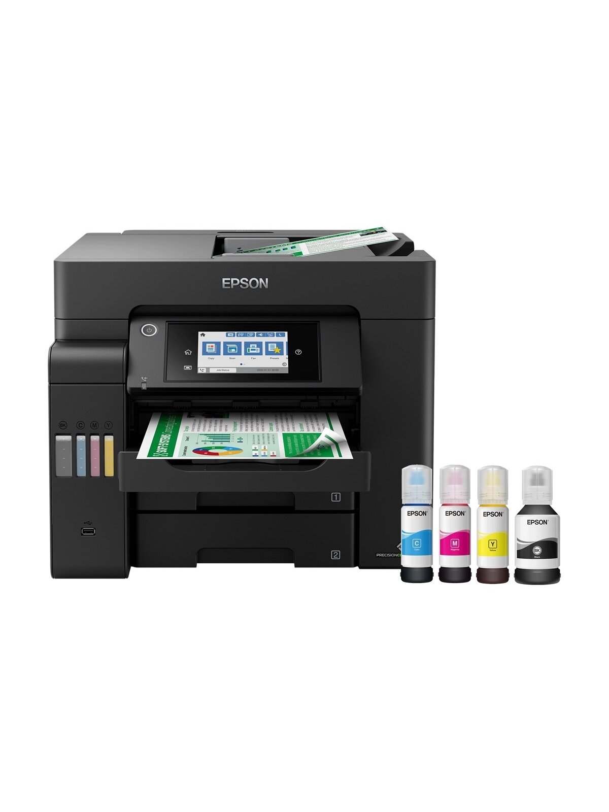 Epson | Multifunctional Printer | EcoTank L6550 | Inkjet | Colour | Inkjet Multifunctional Printer | A4 | Wi-Fi | Black 4