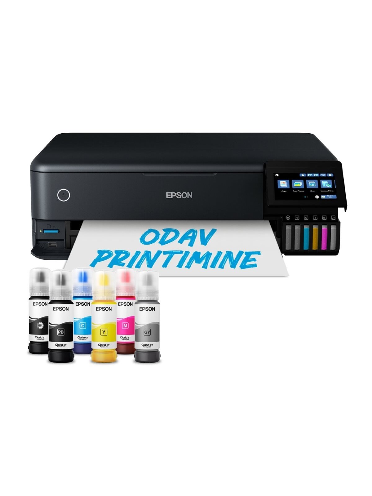 Epson | Multifunctional Printer | EcoTank L8180 | Inkjet | Colour | Inkjet Multifunctional Printer | A3+ | Wi-Fi | Black 7