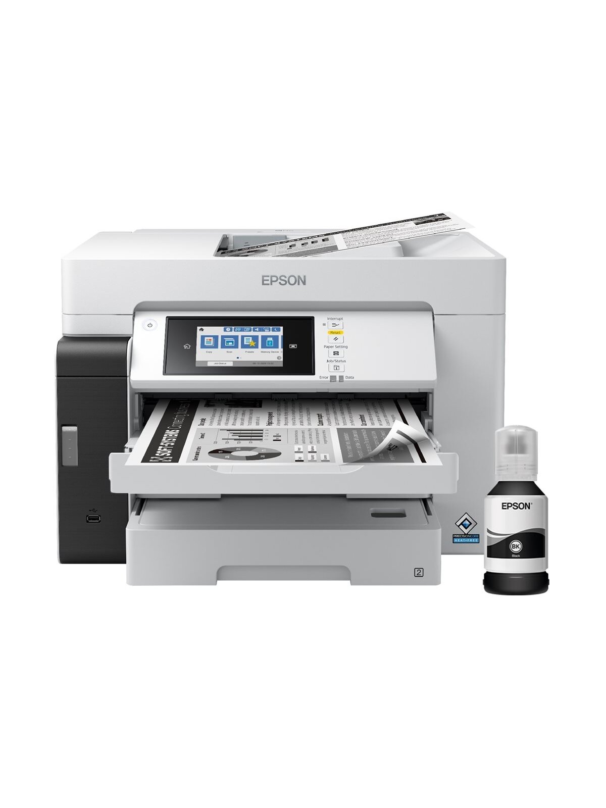 Epson | Multifunctional printer | EcoTank M15180 | Inkjet | Mono | 3-in-1 | Wi-Fi | Black and white 4